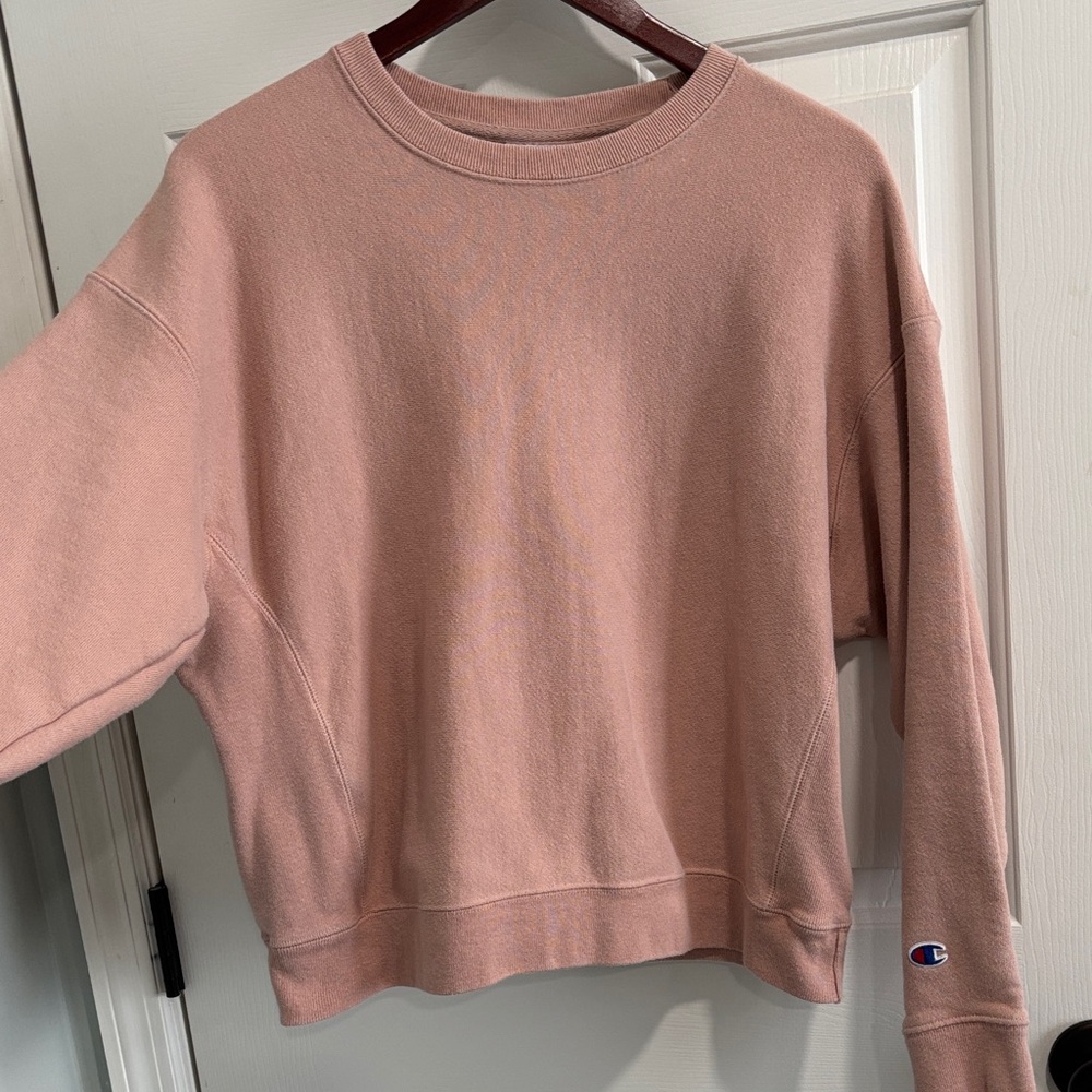Champion Women's Blush Crew Neck Sweater